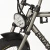 Knaap bike Spacegrey Profitez D'un Confort Ultime Avec Le Vélo Électrique Knaap Spacegrey À Suspension Intégrale, Éclairage LED Puissant De 1200 Lumens, Cadre En Aluminium Léger Et Selle Extra-Longue Pour Des Trajets Fluides Et Sécurisés.
