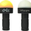 CYCL Wing Lights POP CYCL WingLights POP Offre Une Visibilité À 360° Avec Des LED Ambre Lumineuses, Installation Facile Sans Outils, Corps En Aluminium Léger Et Extinction Automatique Pour La Sécurité Et L'Économie De Batterie.