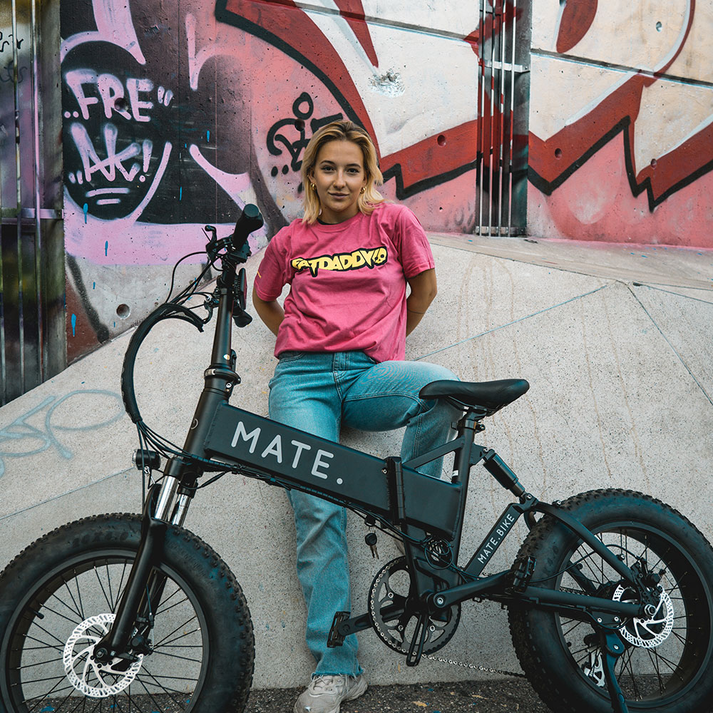 Fatdaddy t-shirt Pink/Yellow Fatdaddy t-shirt Pink/Yellow – Image 2