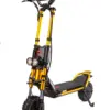 Kaabo Wolf King GT Pro - Gold Kaabo Wolf King GT Pro Offre Une Autonomie De 112 Km Et Une Vitesse Maximale De 100 Km/h Avec Deux Moteurs De 2000W, Suspension Hydraulique Et Éclairage LED Complet Pour Une Conduite Puissante Et Confortable.