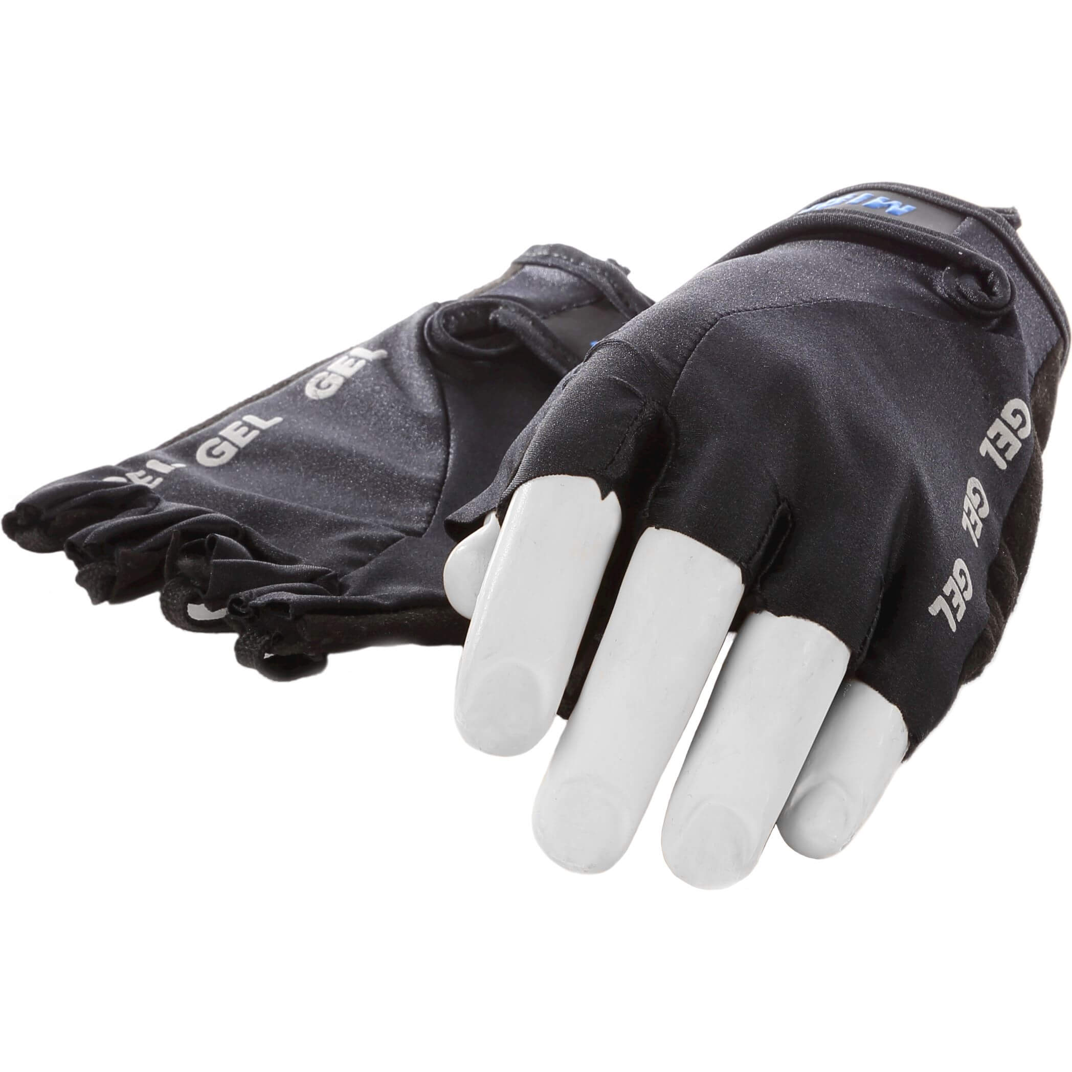 Mirage Glove Fingerless Lycra Gel Black L