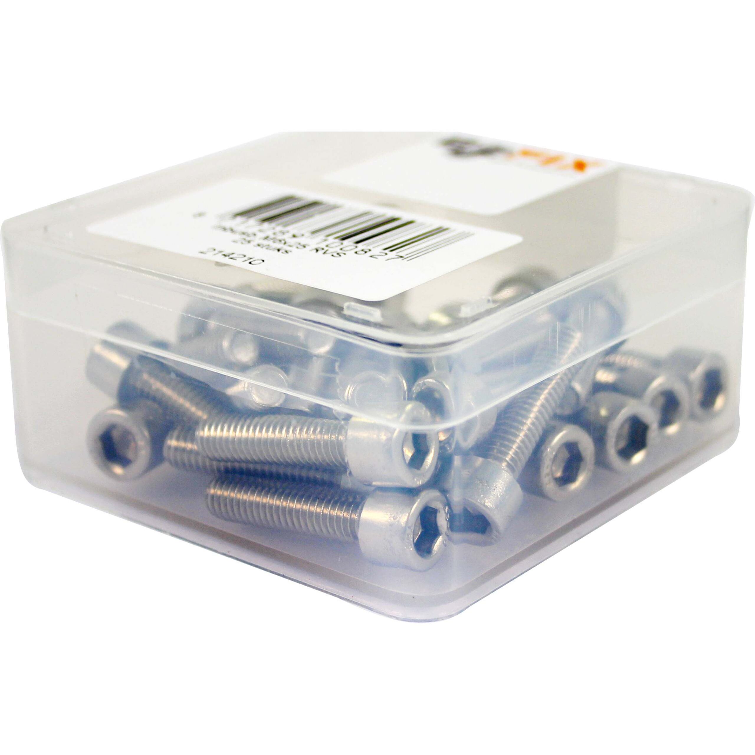 Bofix Box Allen Bolt M6x25 Stainless Steel (25 Pieces)