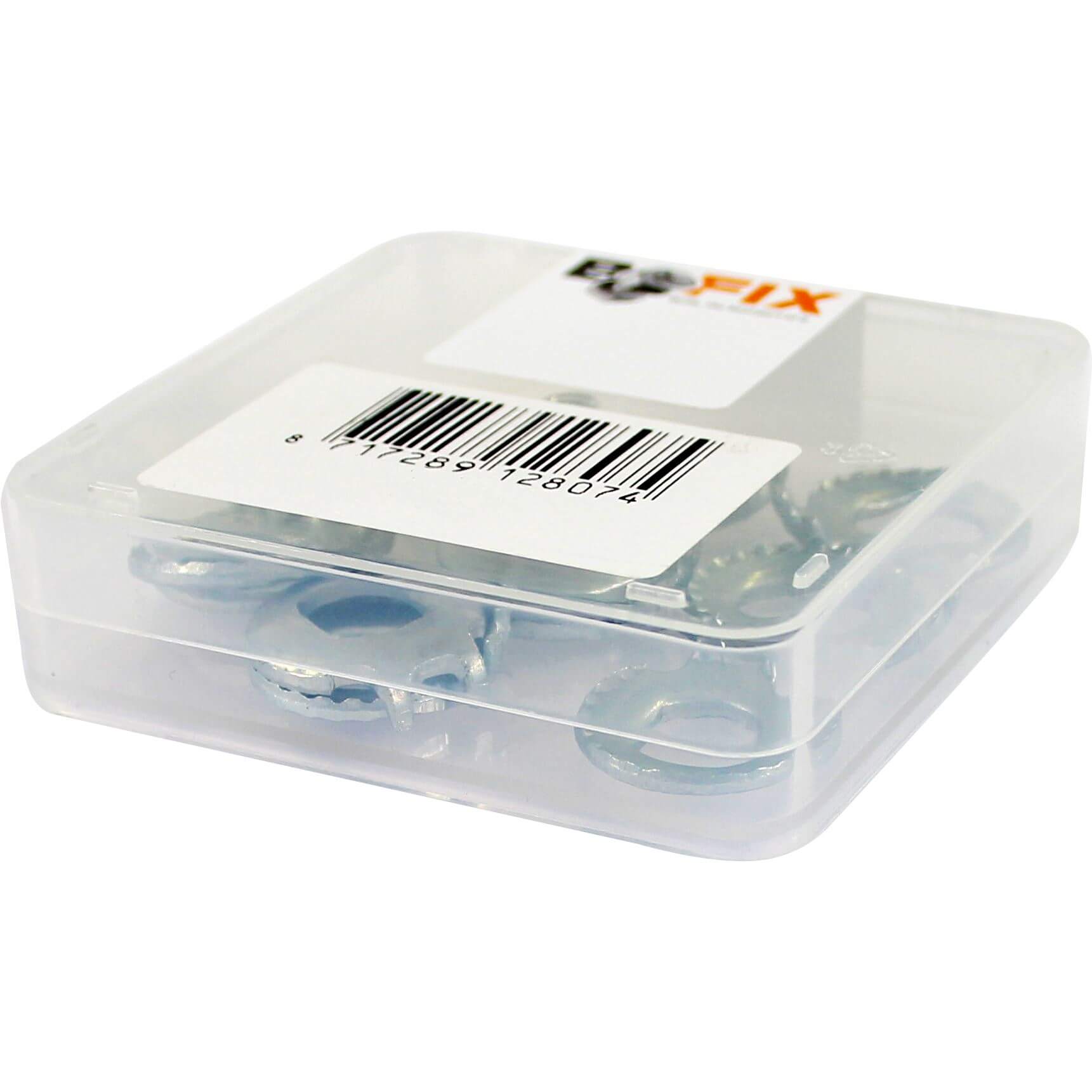 Bofix Box Point Plate Torp Stainless Steel (12 Pieces)