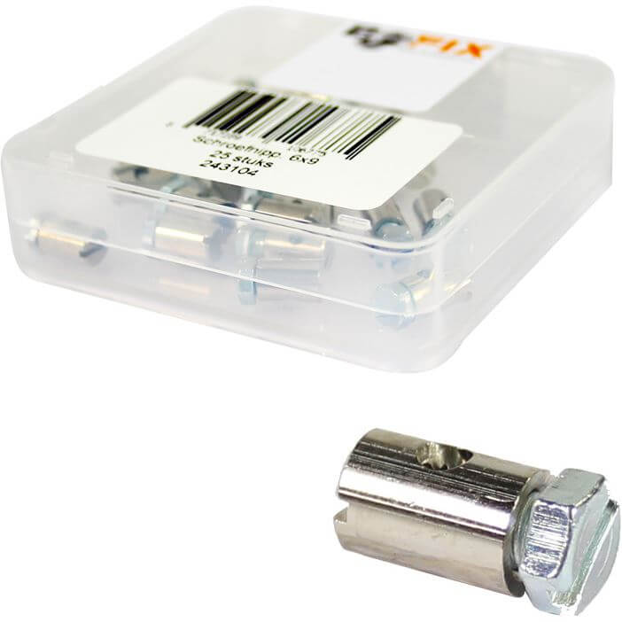 Bofix Box Screw Nipple 6x9 (25 Pieces)