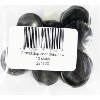 Bofix Box Crank Caps Black (10 Pieces)