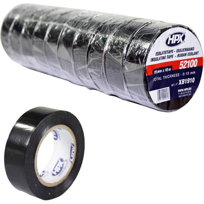 Nitto Roll Tape 10 Mtr Black (10 Pieces) Nitto Roll Tape 10 Mtr Black (10 Pieces)