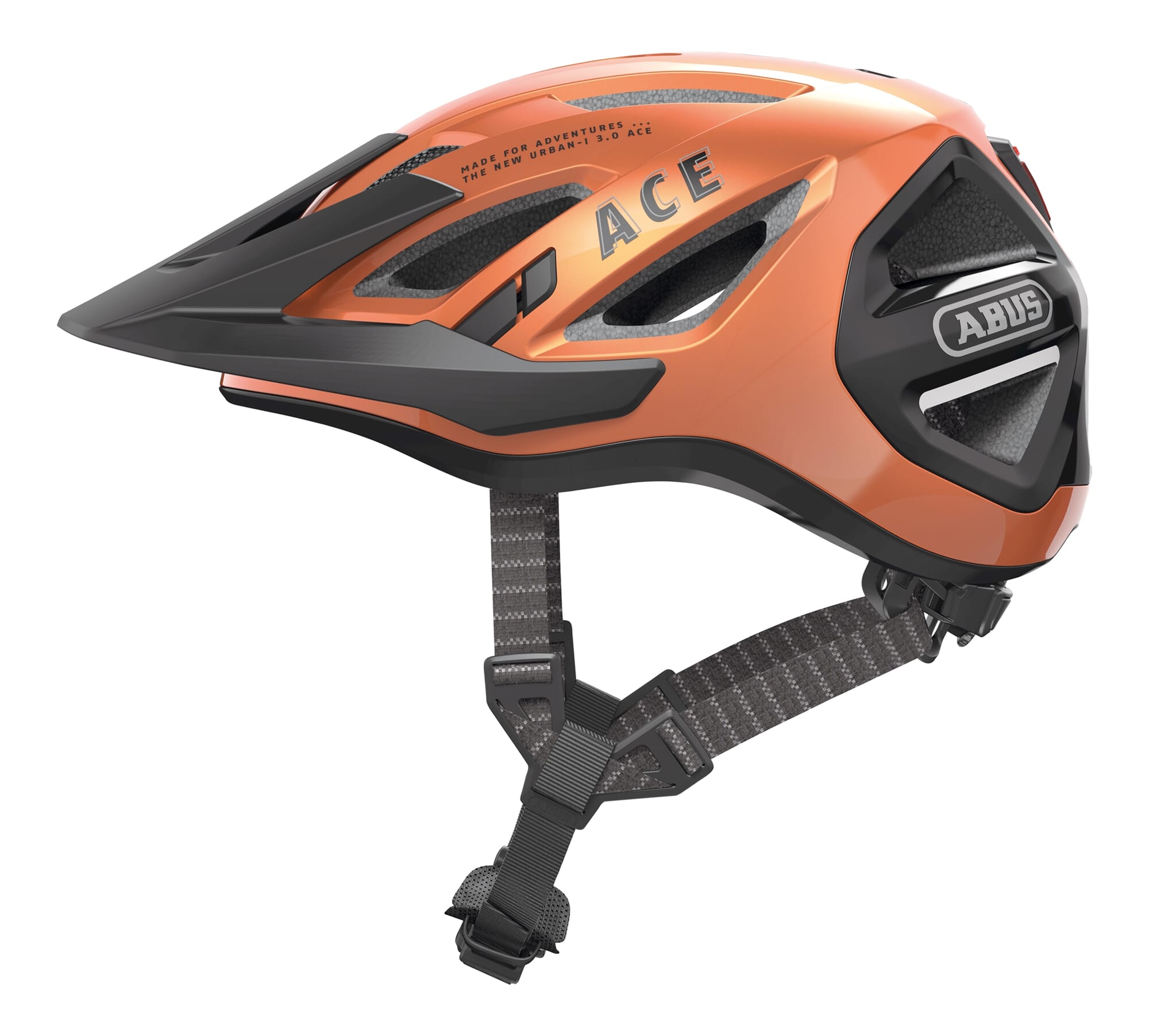 Abus Helmet Urban-I 3.0 Ace Goldfish Orange M 52-58cm Abus Helmet Urban-I 3.0 Ace Goldfish Orange M 52-58cm