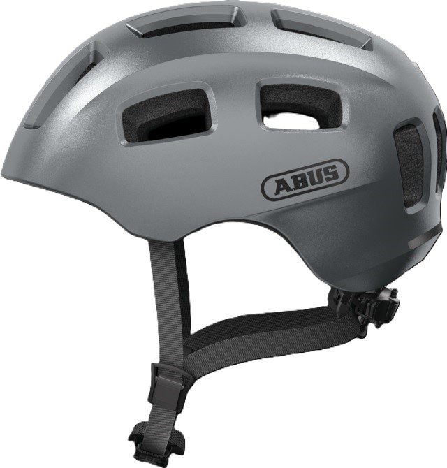 Abus Helmet Youn-I 2.0 Graphite Silver S 48-54cm Abus Helmet Youn-I 2.0 Graphite Silver S 48-54cm