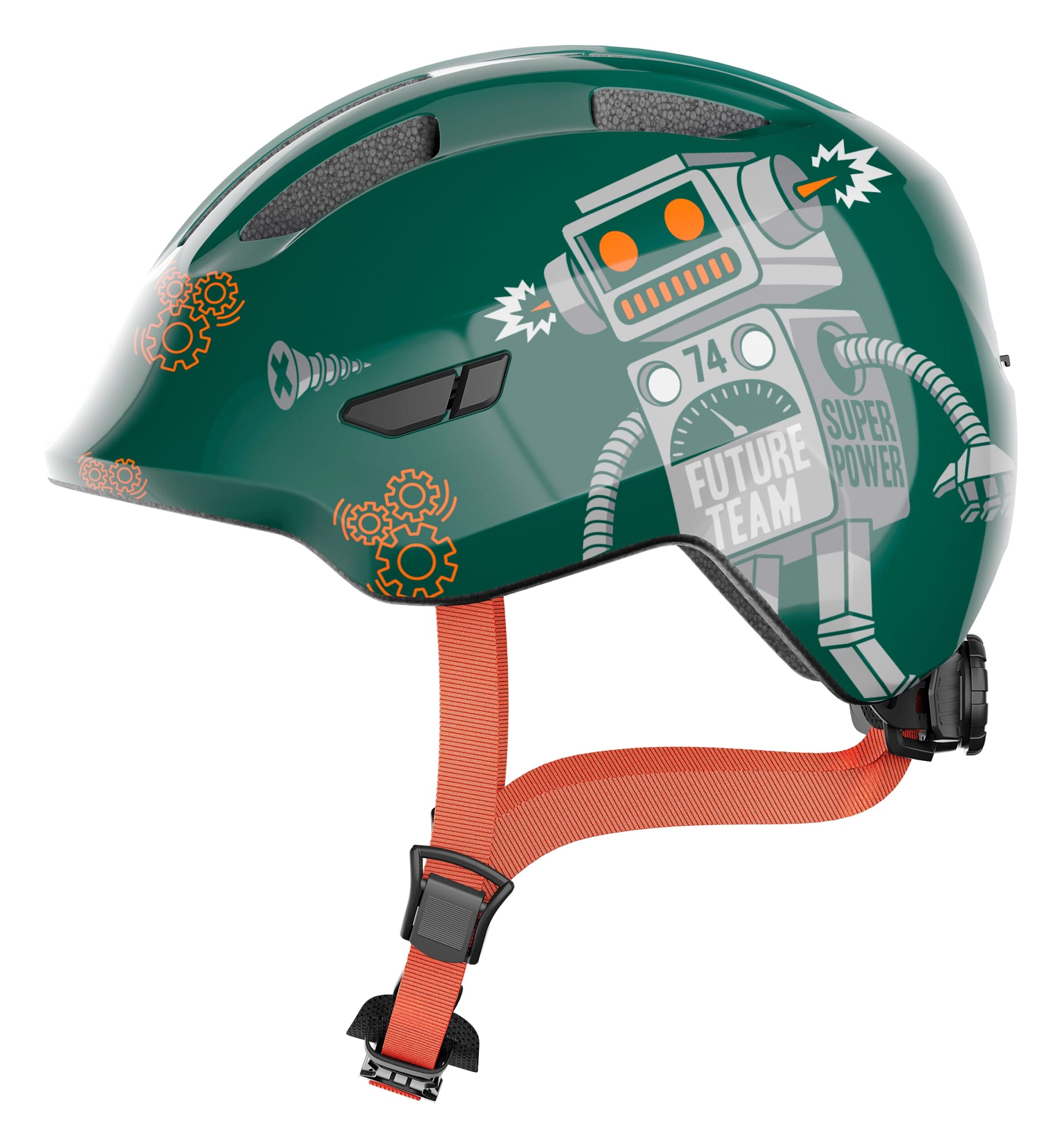 Abus Helmet Smiley 3.0 Green Robo S 45-50cm Abus Helmet Smiley 3.0 Green Robo S 45-50cm