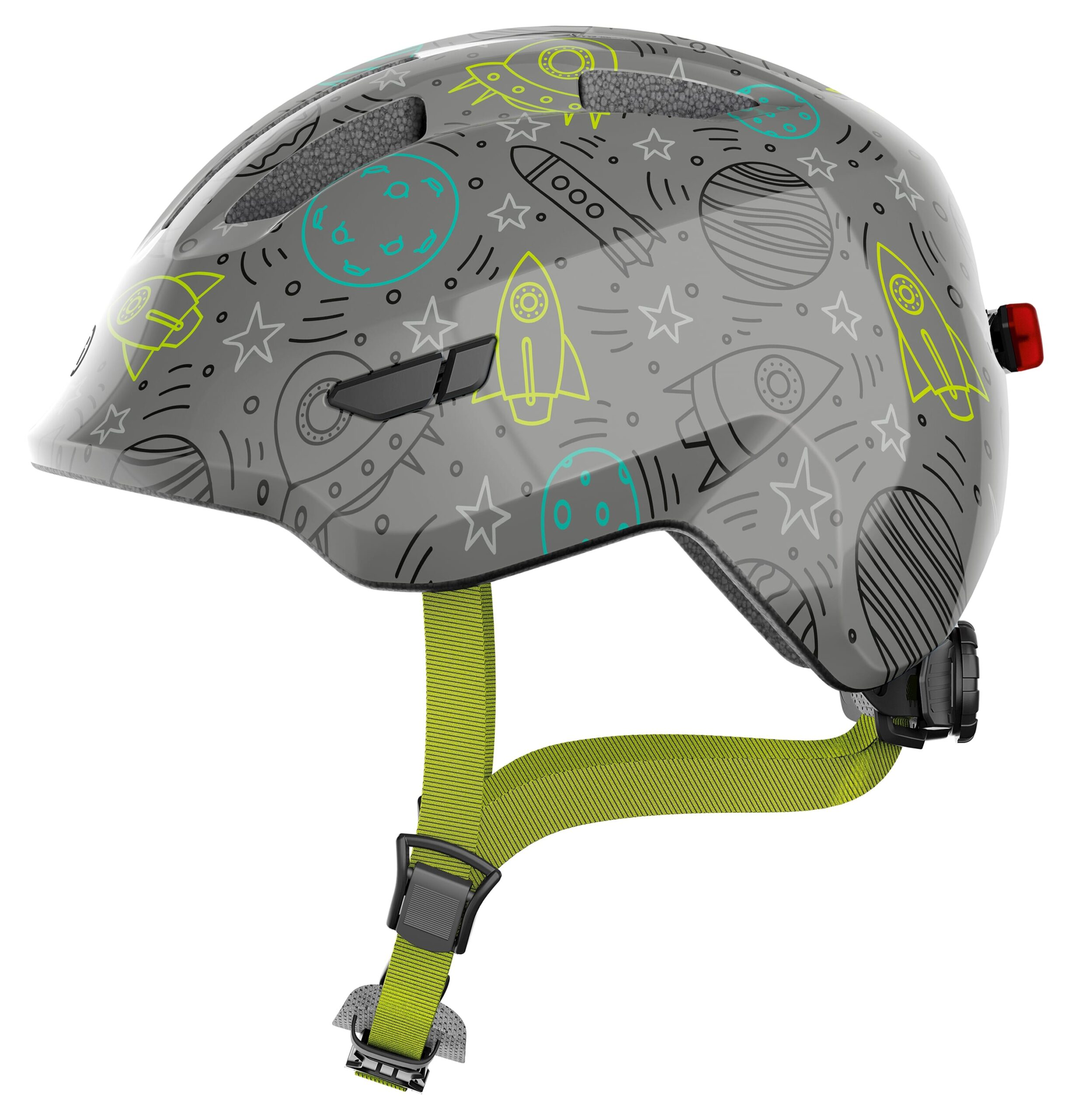 Abus Helmet Smiley 3.0 LED Grey Space S 45-50cm Abus Helmet Smiley 3.0 LED Grey Space S 45-50cm