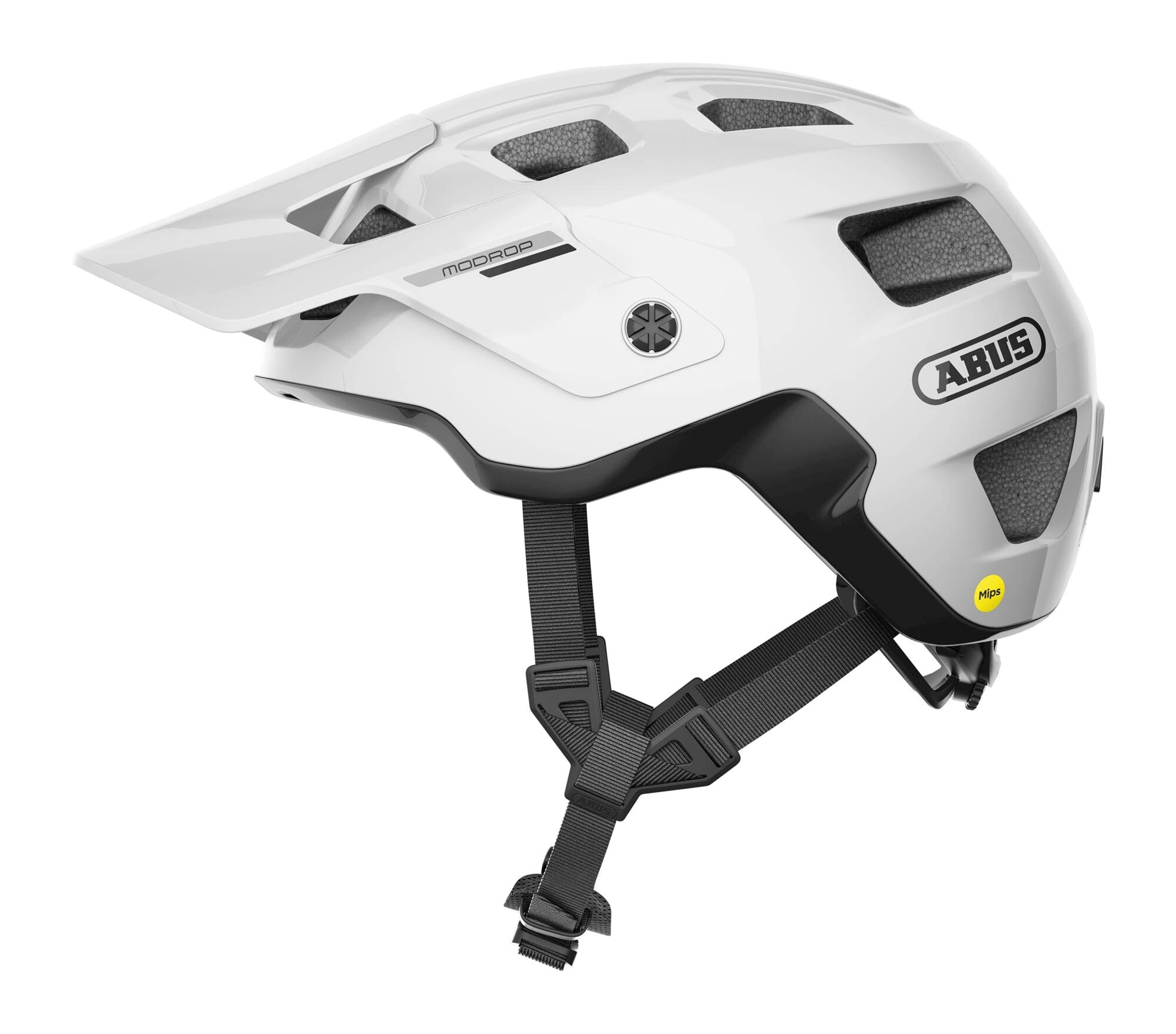 Abus Helmet MoDrop MIPS Shiny White S 51-55cm