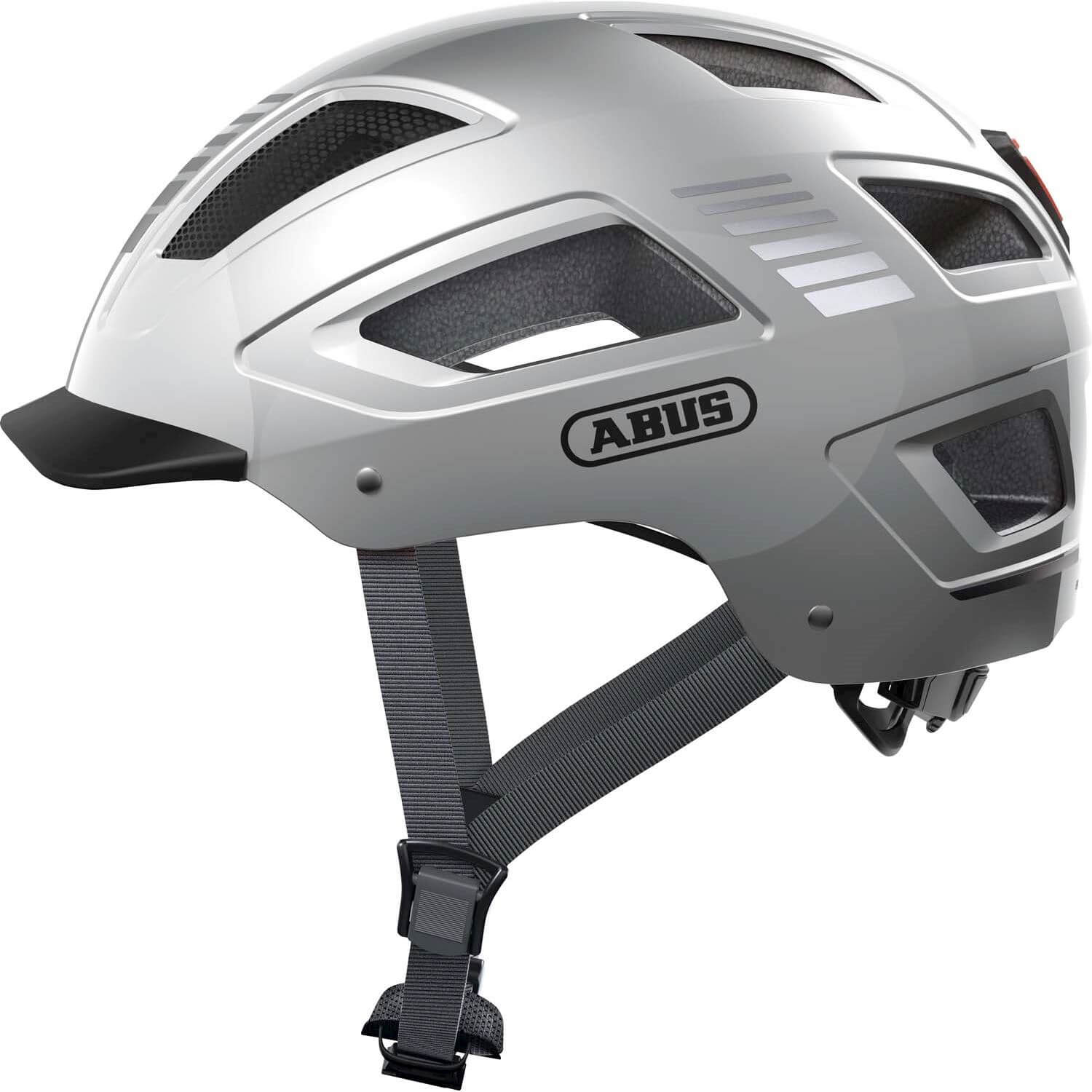 Abus Helmet Hyban 2.0 Signal Silver M 52-58cm Abus Helmet Hyban 2.0 Signal Silver M 52-58cm