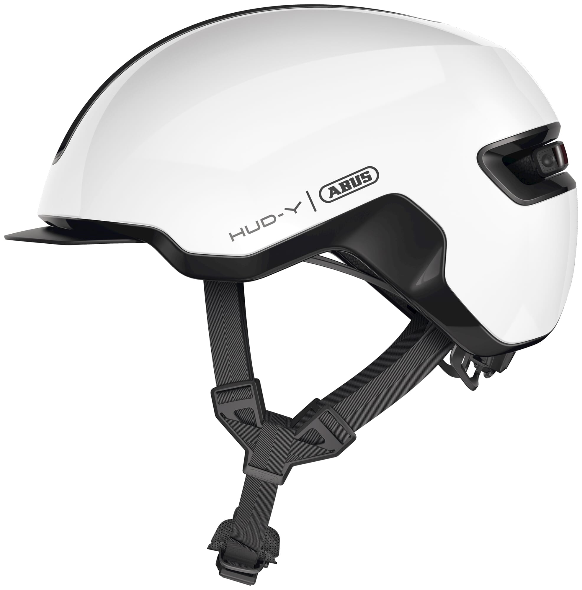 Abus Helmet Hud-Y Shiny White S 51-55 Cm