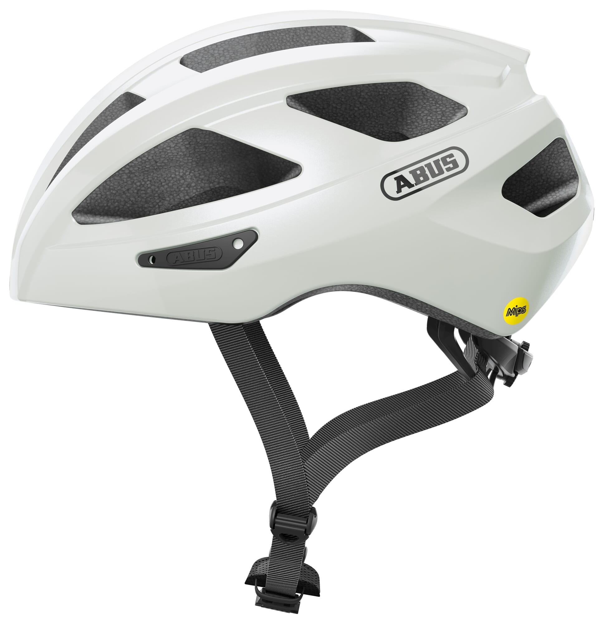Abus Helmet Macator MIPS Pearl White M 52-58cm Abus Helmet Macator MIPS Pearl White M 52-58cm