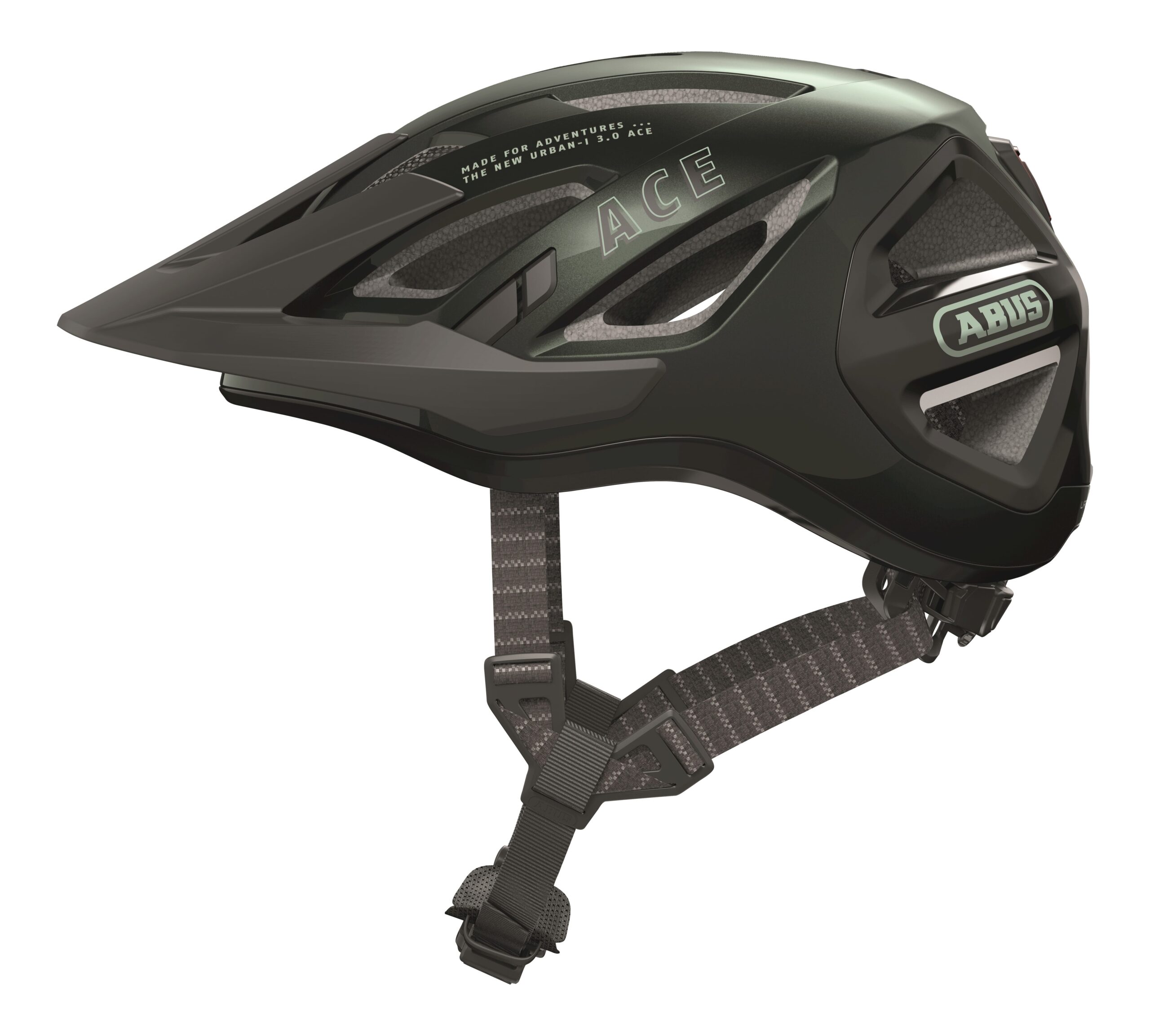 Abus Helmet Urban-I 3.0 ACE Moss Green L 56-61cm Abus Helmet Urban-I 3.0 ACE Moss Green L 56-61cm