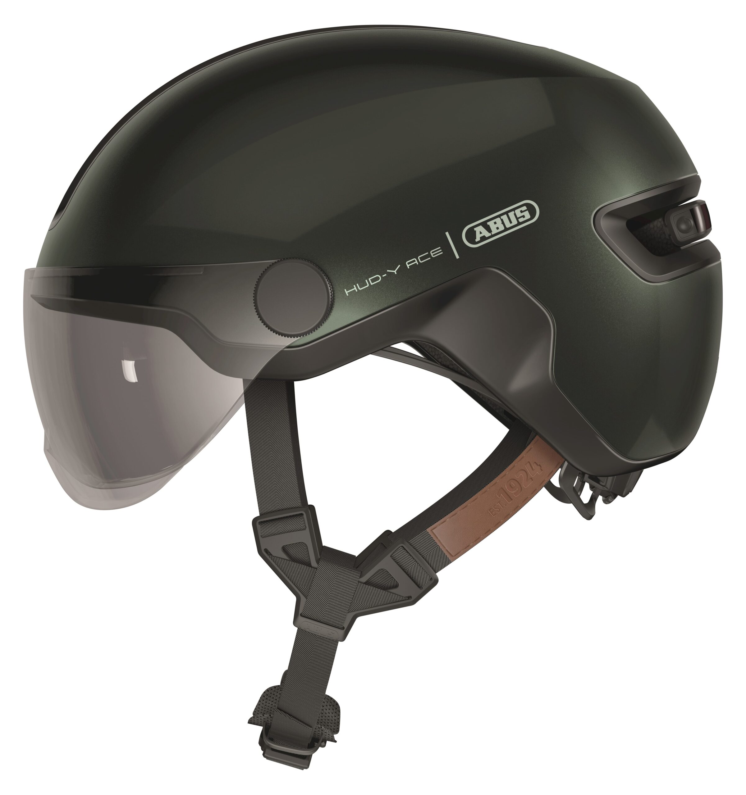 Abus Helmet Hud-Y ACE Moss Green M 54-58cm