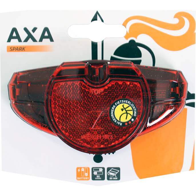 Axa Rear Light Spark Battery 50/80mm