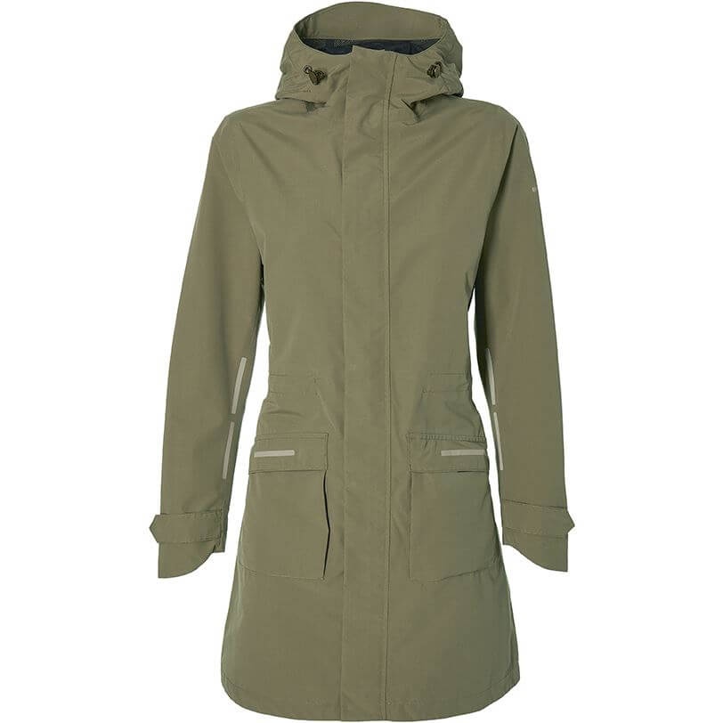 Basil Rain Parka Mosse Women Olive Green M Basil Rain Parka Mosse Women Olive Green M