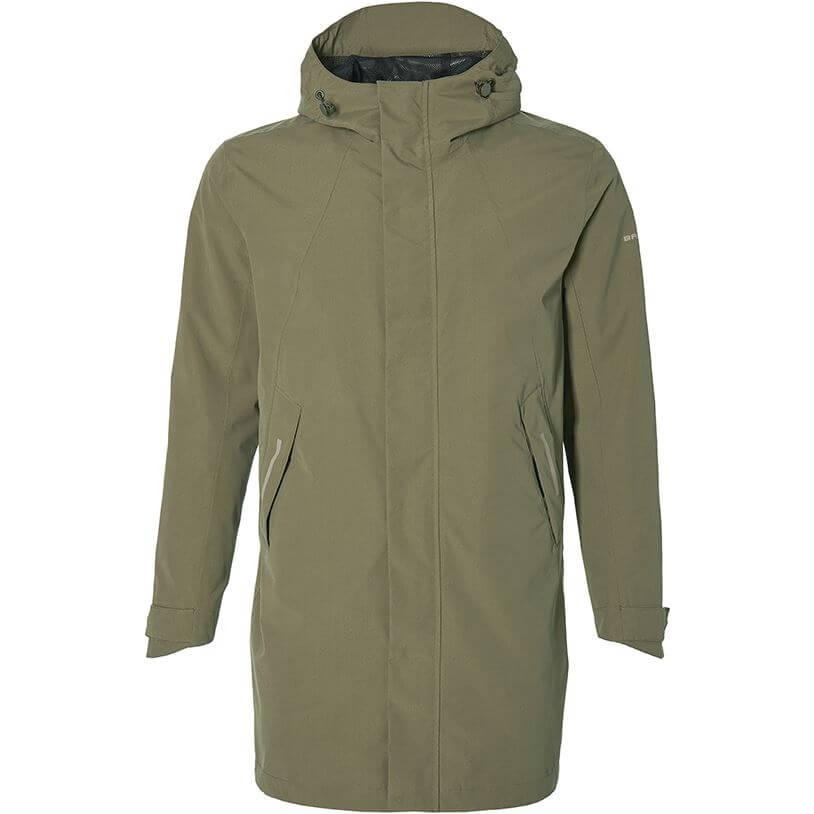 Basil Rain Parka Mosse Men Olive Green XL
