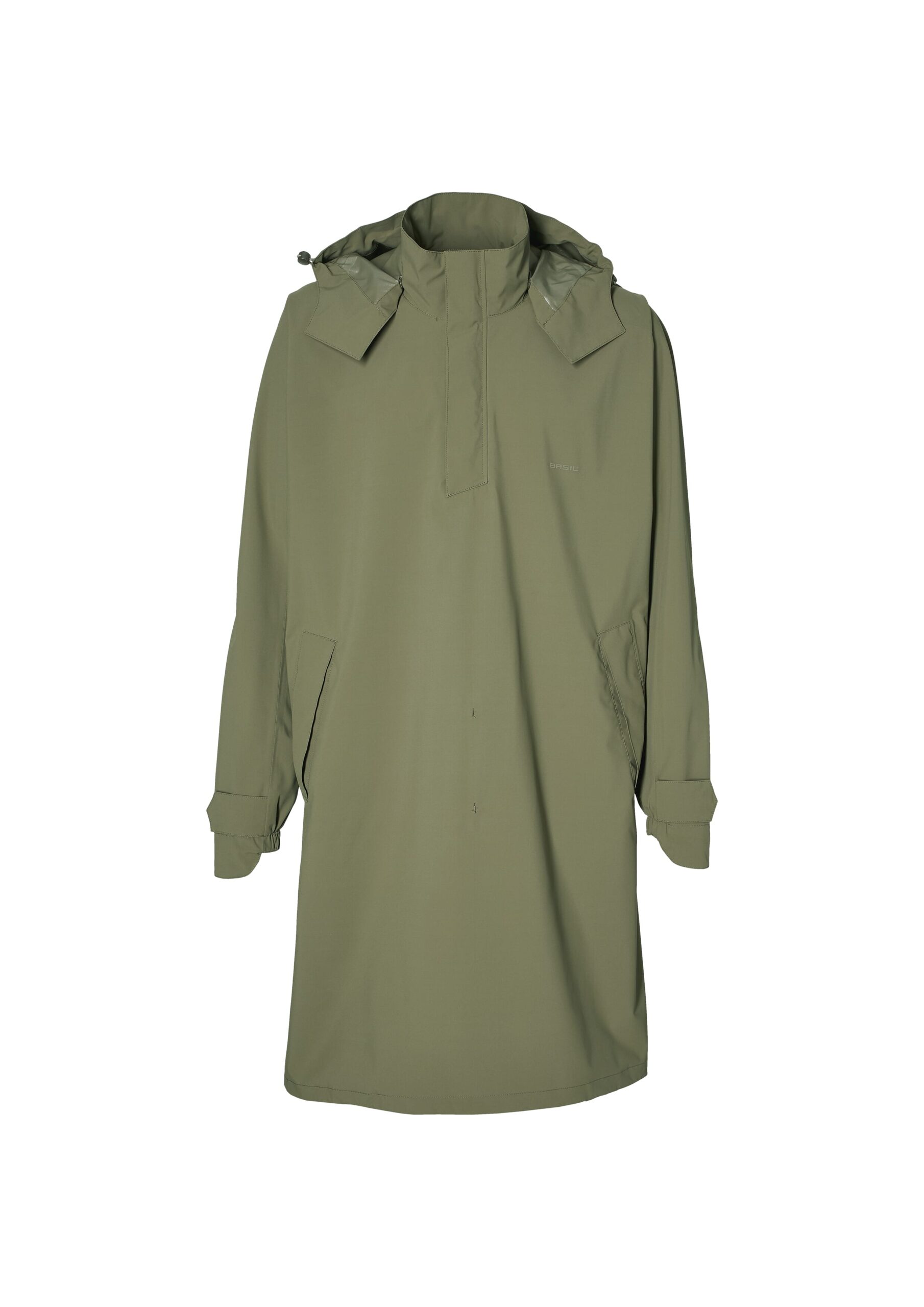 Basil Poncho Mosse Unisex Olive Green M/L