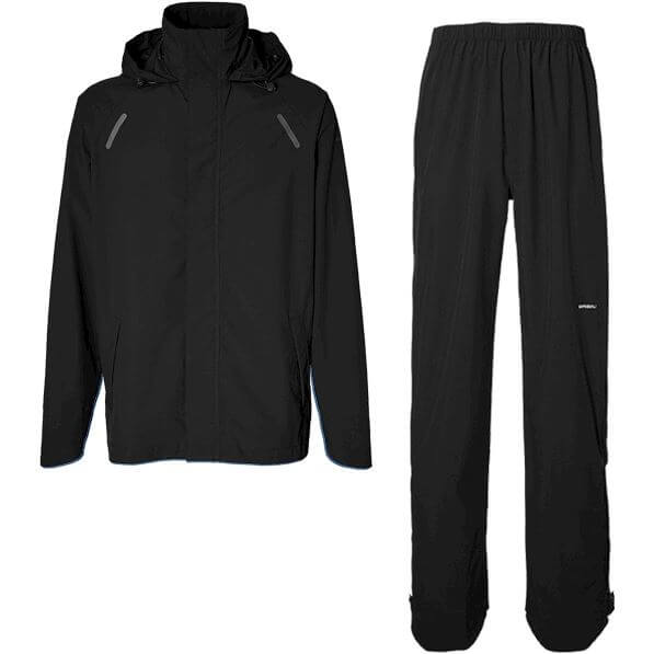 Basil Rain Suit Hoga Unisex Jet Black XL