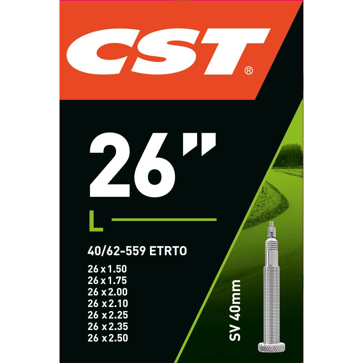 CST BNB 26 x 1.50 - 2.50 (40/62-559) FV 40mm