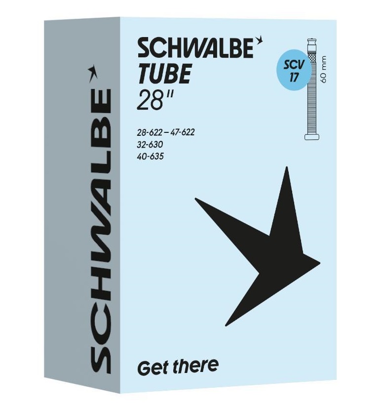 Schwalbe Bnb SCV17 28 Inch 28/47-622/635 Click Valve 60mm