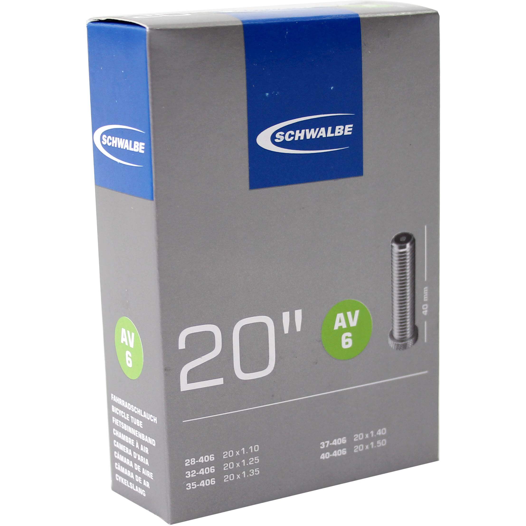 Schwalbe BNB AV6 20 x 1.10 - 1.50 AV 40mm