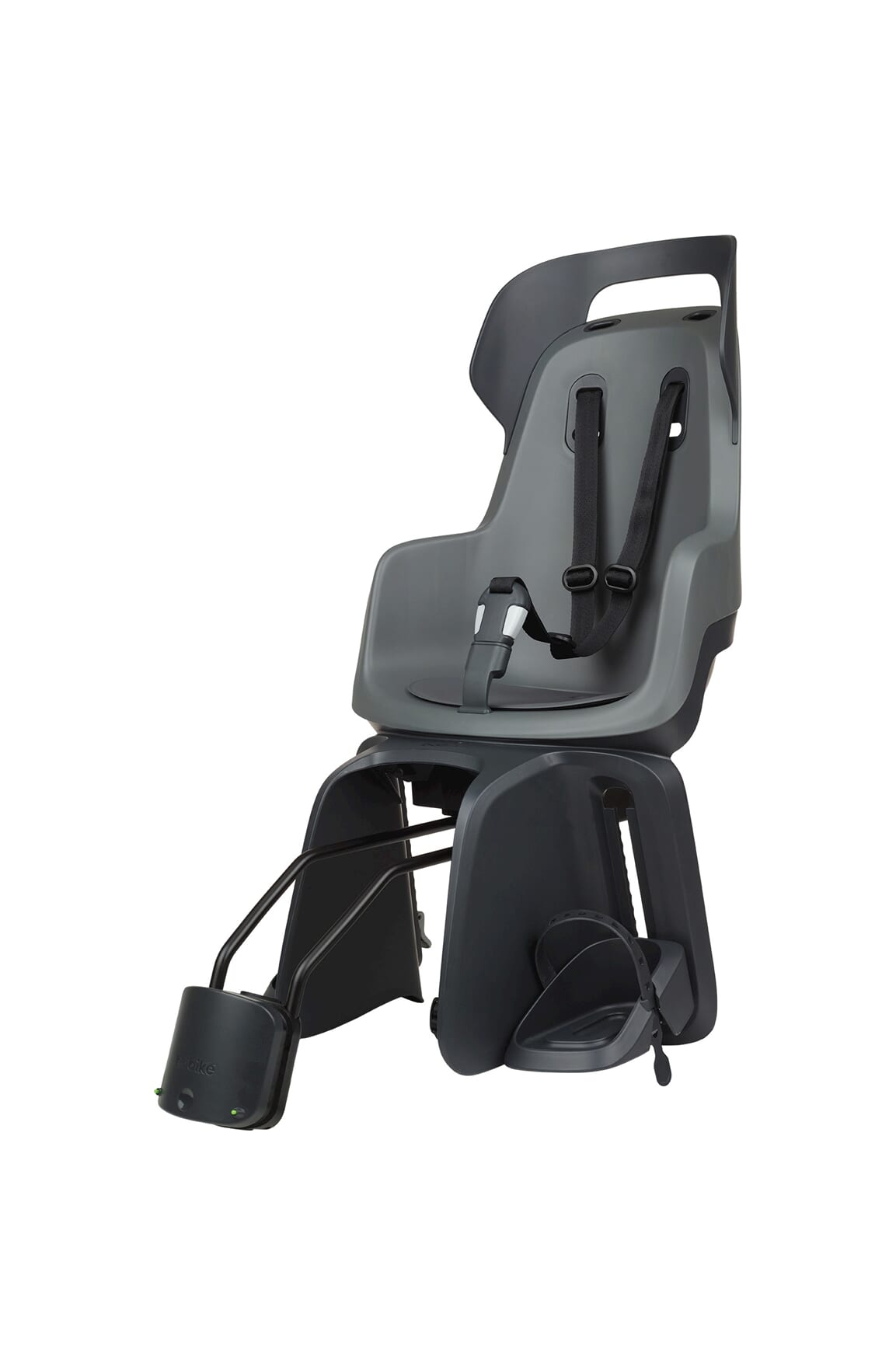 Bobike Rear Seat Go Maxi RS Frame Mount Macaron Grey