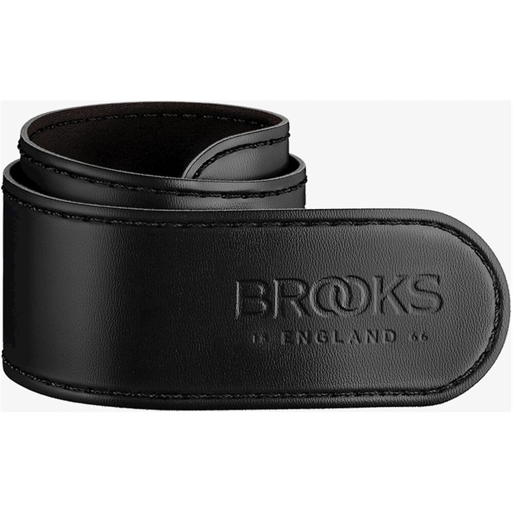 Brooks Leather Trouser Clamp Black Brooks Leather Trouser Clamp Black