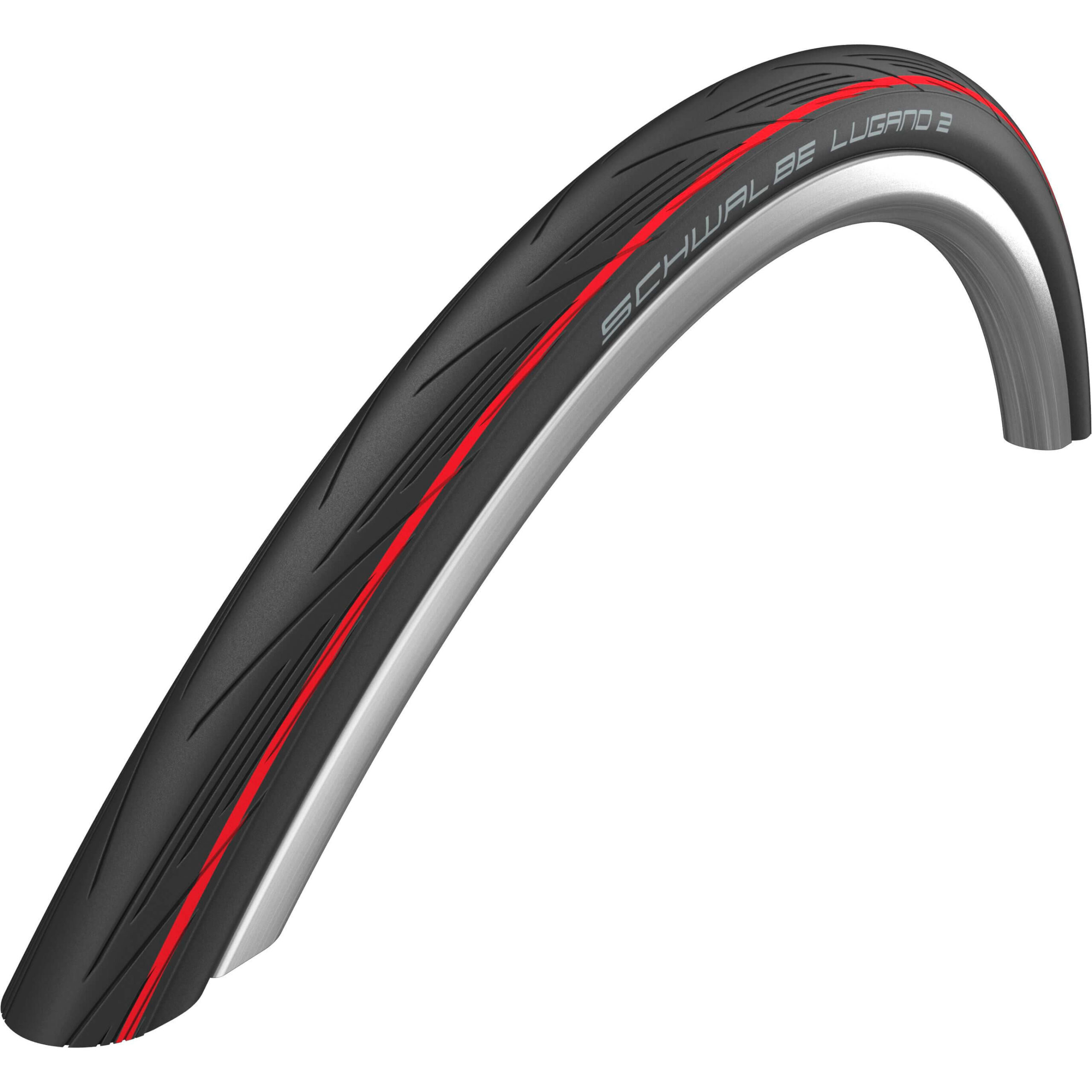 Schwalbe Btb Lugano II 700 x 25 Black/Red
