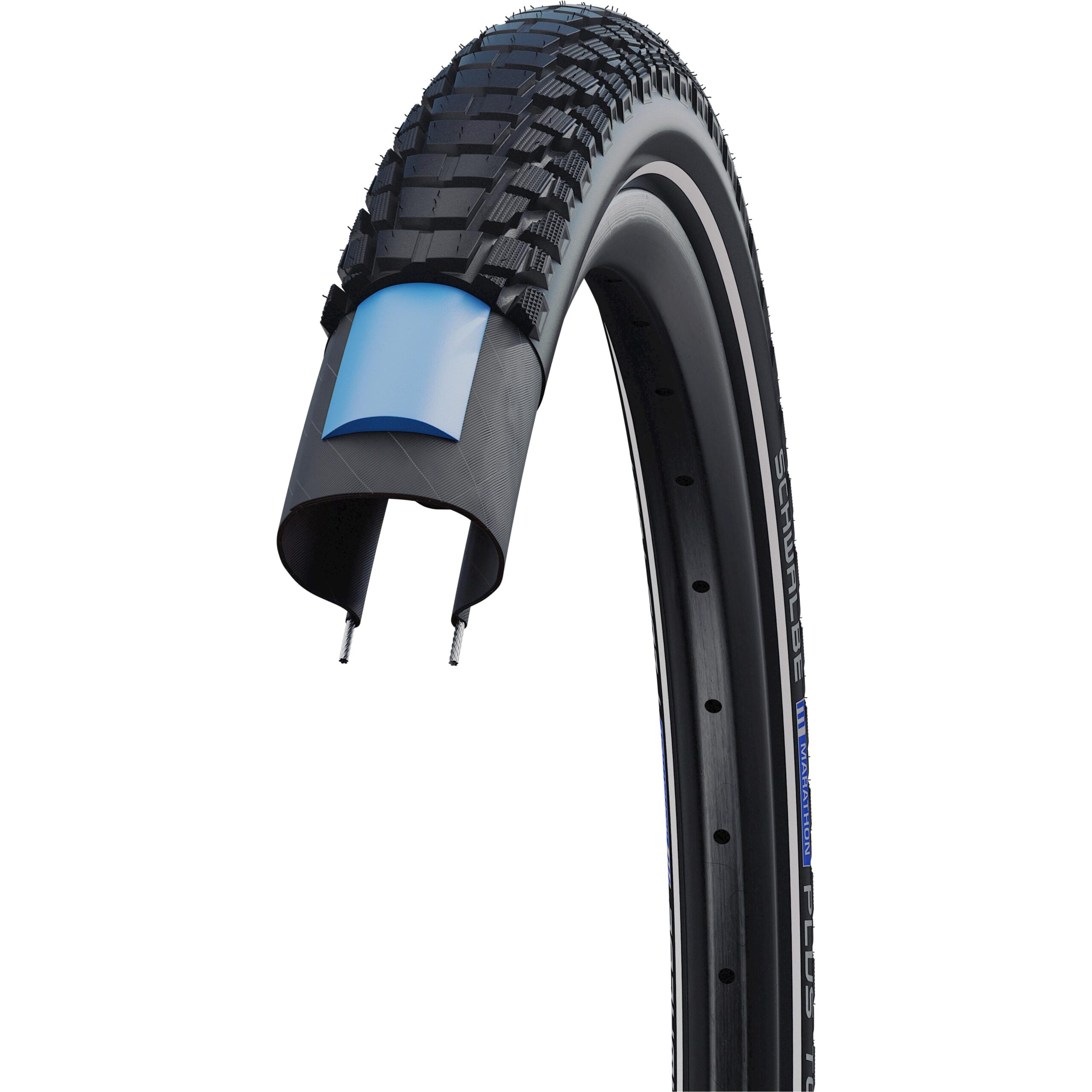 Schwalbe Btb Marathon Plus Tour 26 x 2.00 Black Reflective