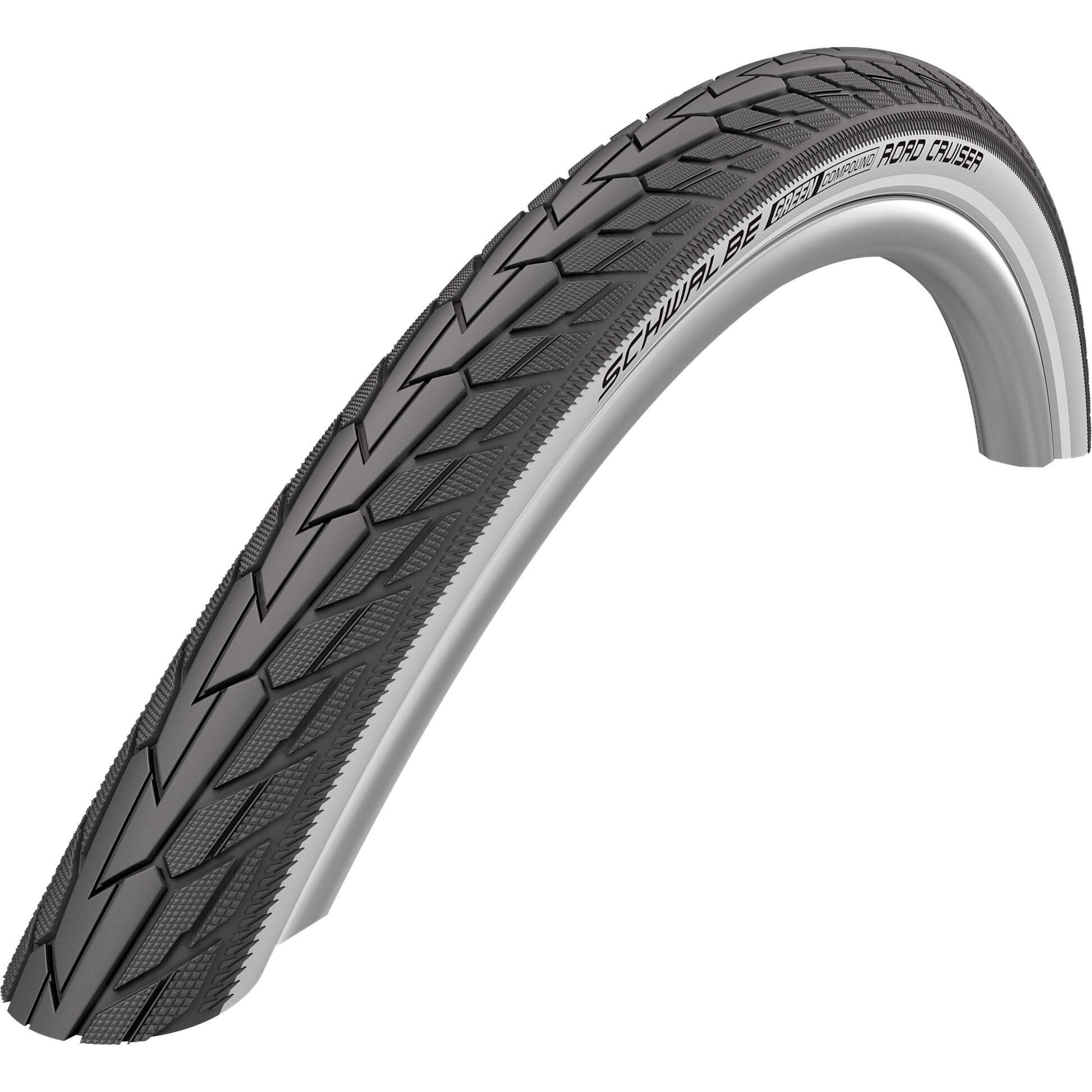 Schwalbe Btb Road Cruiser 28 x 1.60 Black White Reflective