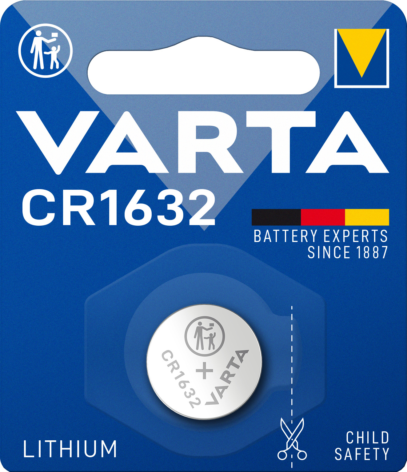 Varta Battery CR1632 Lithium 3V Varta Battery CR1632 Lithium 3V
