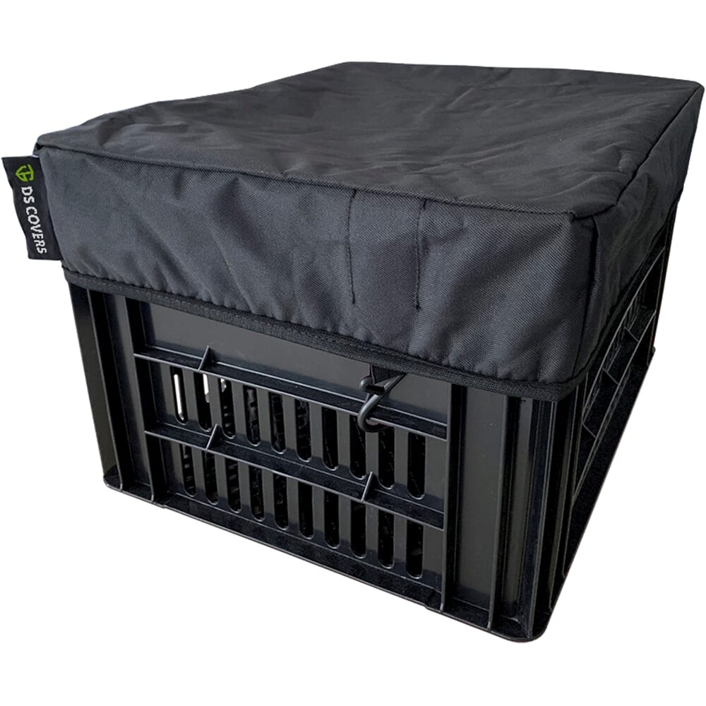 DS Covers Bicycle Basket Cover L 40x50 cm Black