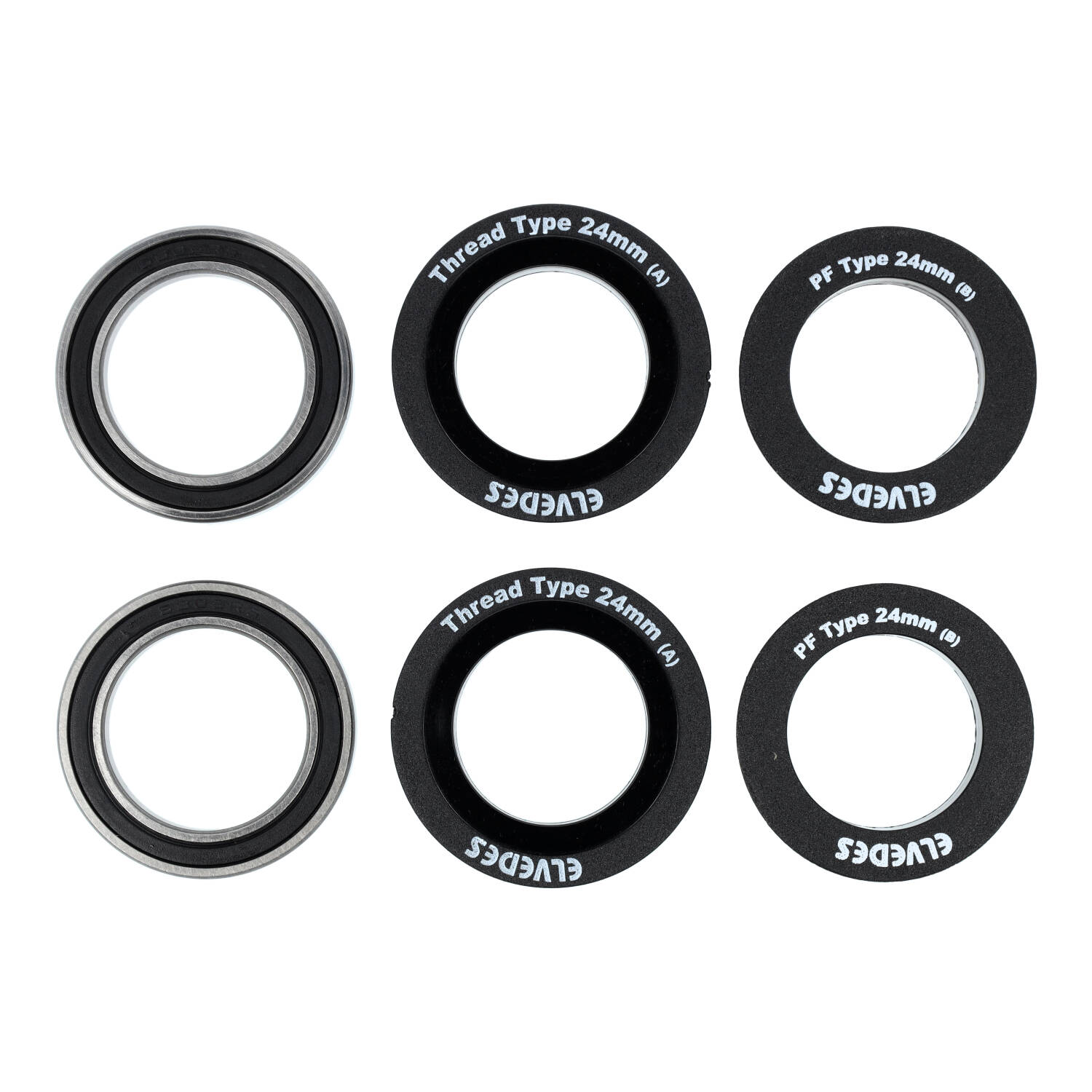 Elvedes Bearing Set Replacement Kit 24mm BB