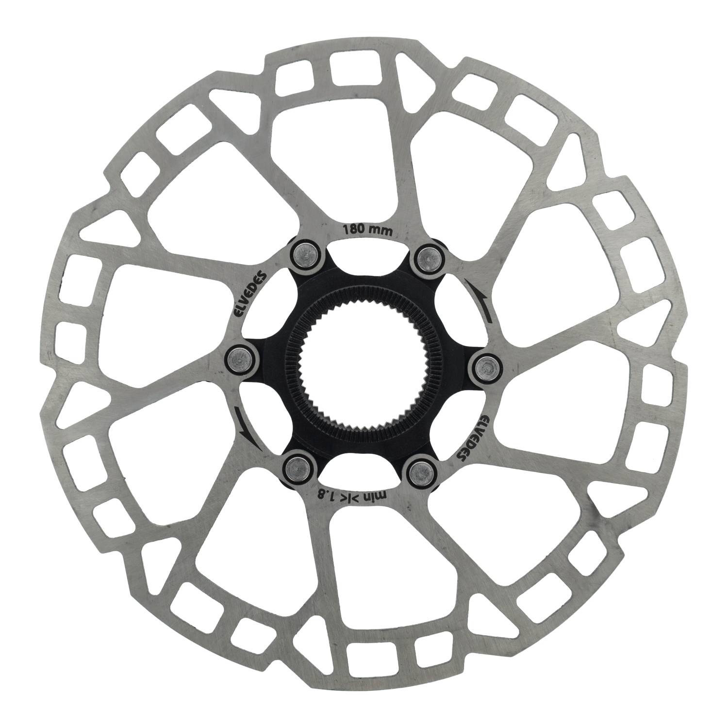 Elvedes Brake Disc 180mm Centerlock 2.0mm