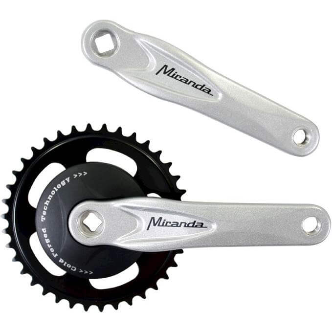 Miranda Crankset 38t Alfa 1 Disc 92mm Silver