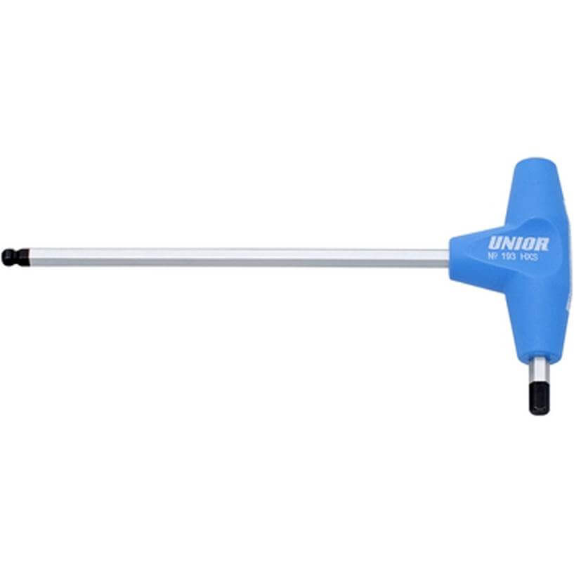 Unior T Handle Ball End Allen Key 3mm