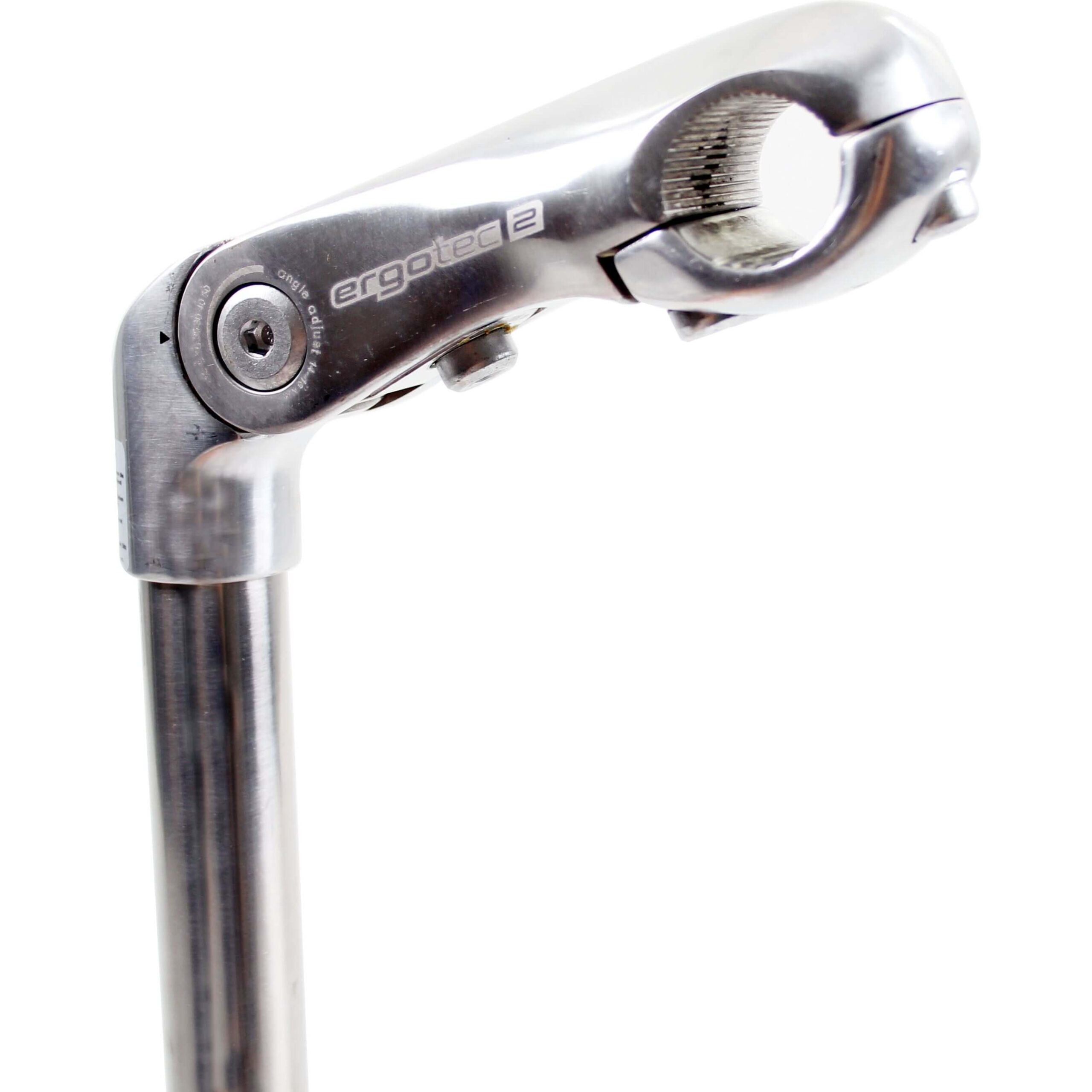 Ergotec Stem Kobra Vario Tube 22.2/90 Stainless Steel/Silver