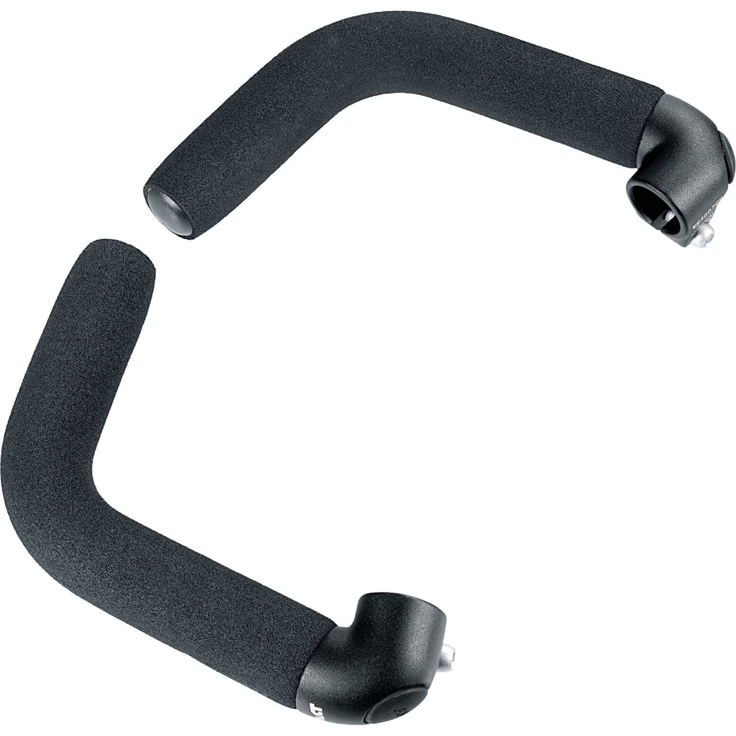 Ergotec Bar-Ends Touring AL6061 Black Sand
