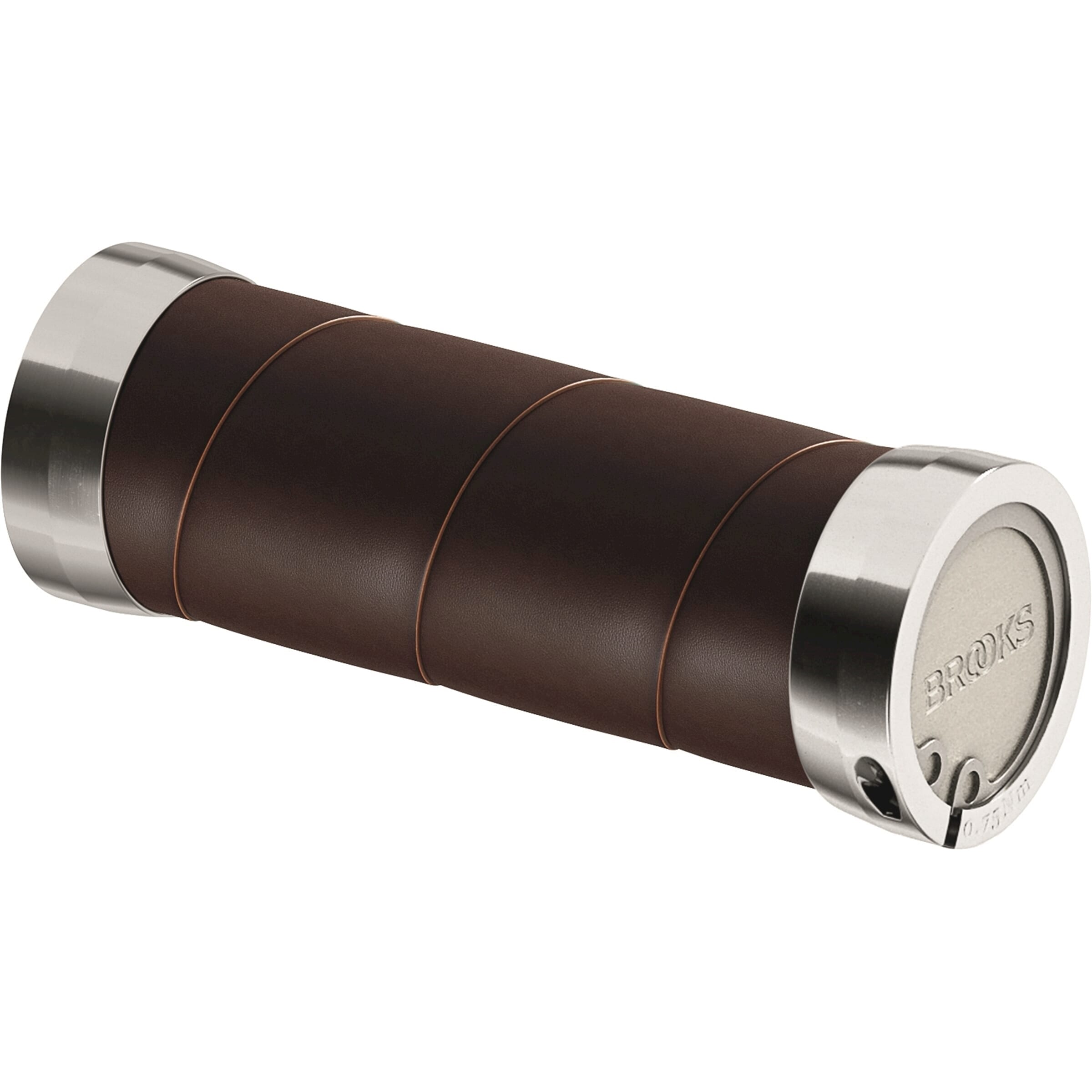 Brooks Handlebars Slender Leather Grips 100mm A Brown