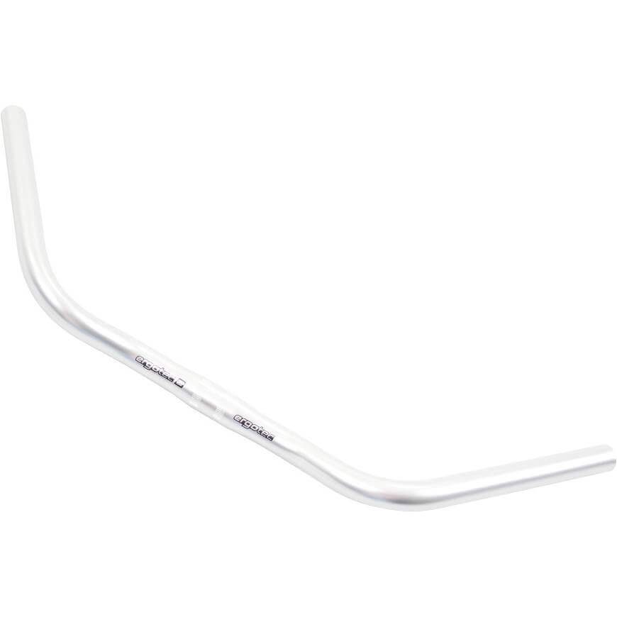 Ergotec Handlebar Bend Trekking 25.4 Alu Silver