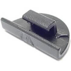 Hesling Frame Protector Combi Clip PVC Mudguard Black