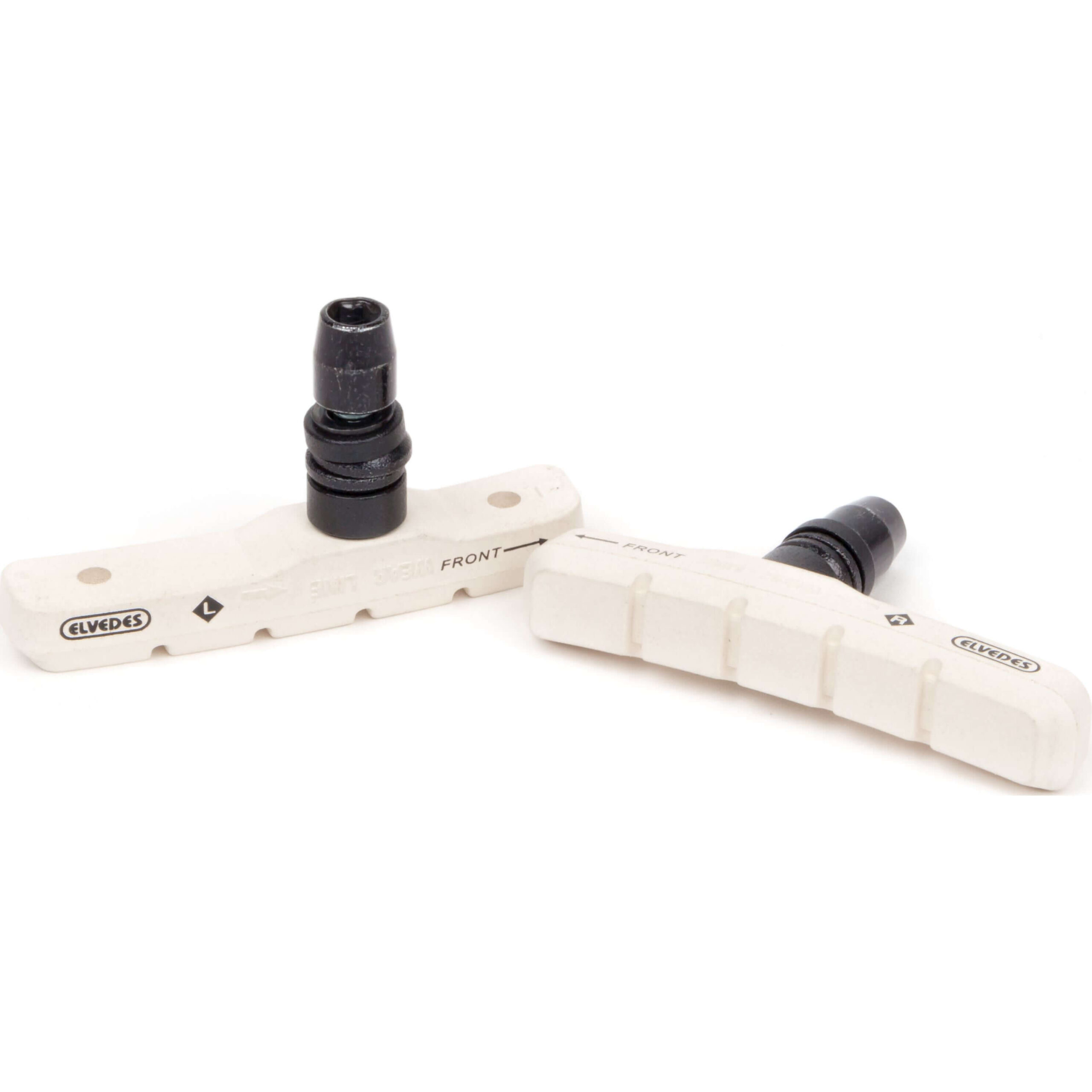 Elvedes Brake Pad V-Brake With Allen Key 72mm White Compound