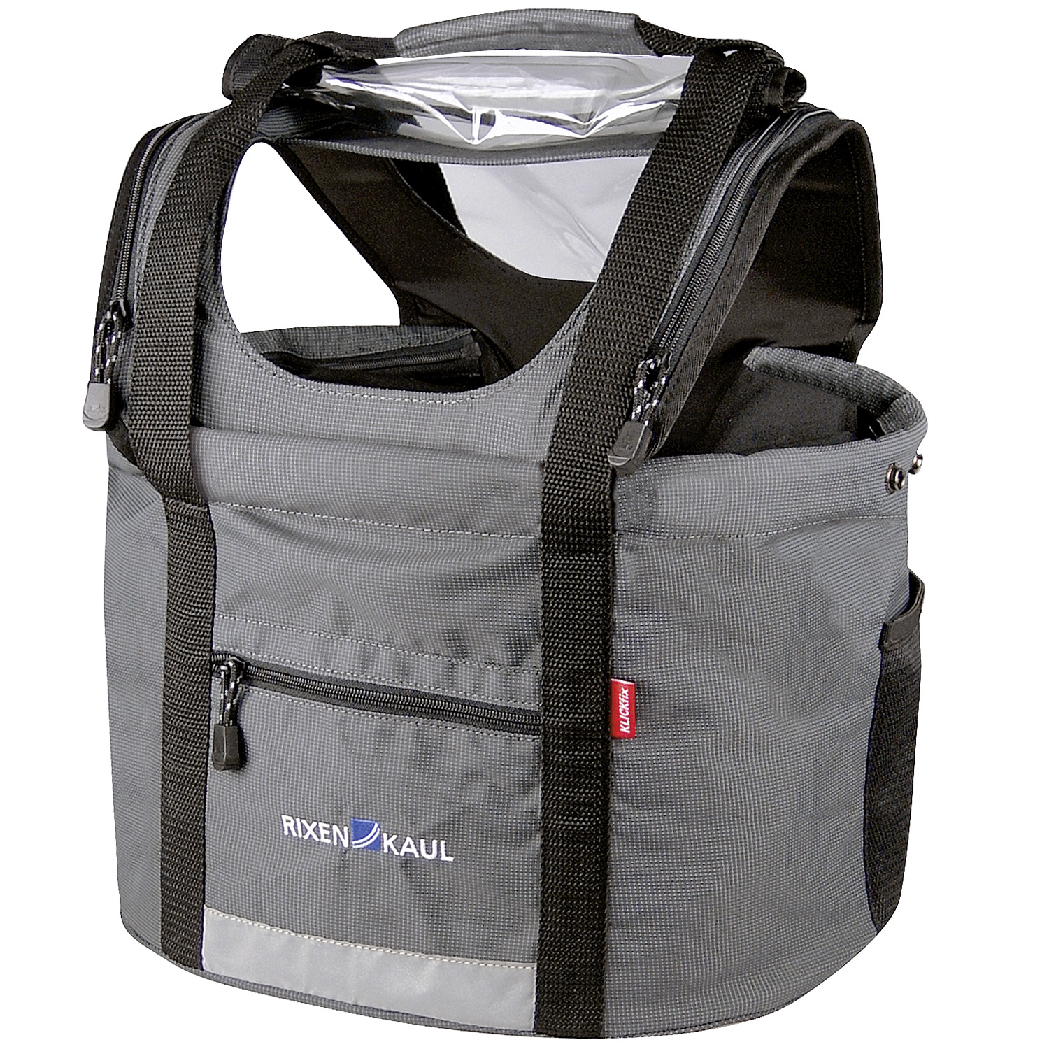 Klickfix Handlebar Bag Doggy 24L Grey Klickfix Handlebar Bag Doggy 24L Grey