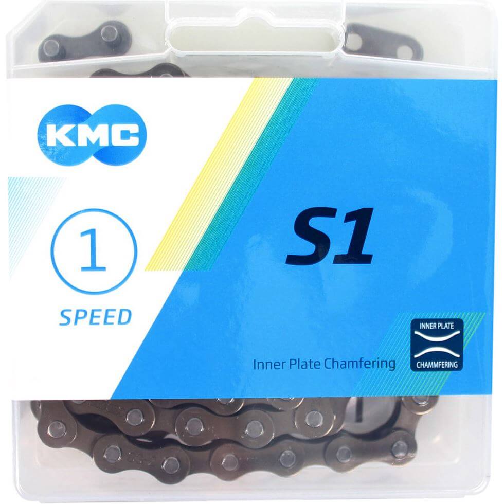 KMC Chain S1 1/8 Wide Brown 112 Links