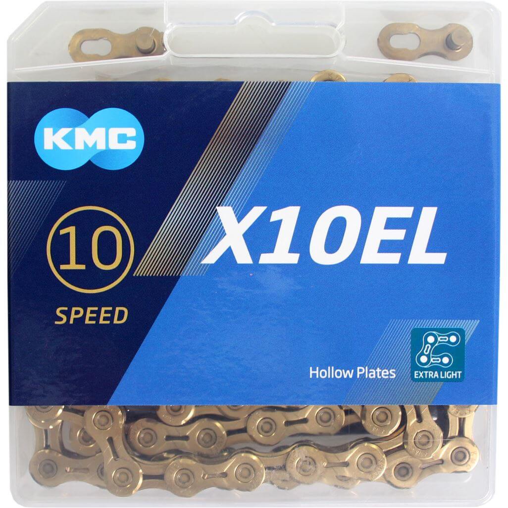 KMC Chain X10EL Gold 114 Links KMC Chain X10EL Gold 114 Links