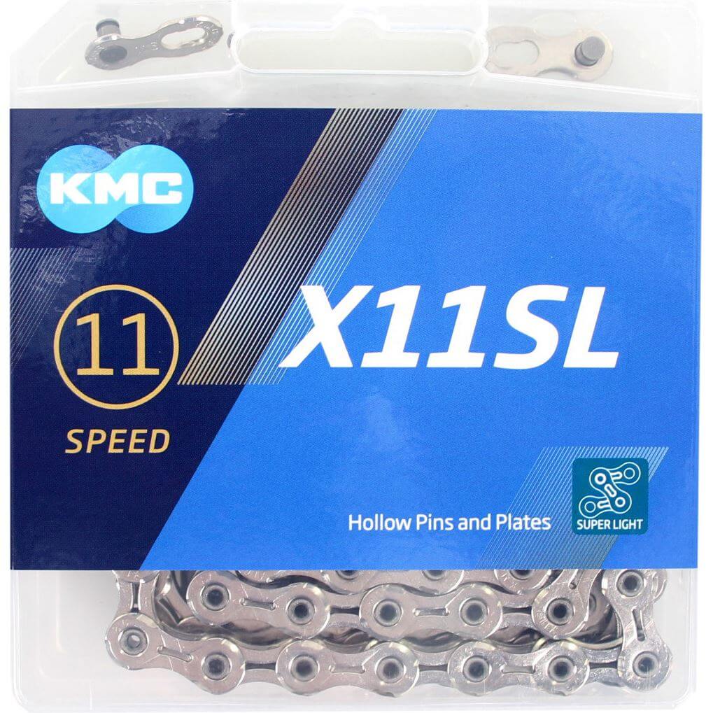 KMC Chain X11SL Silver 118s KMC Chain X11SL Silver 118s