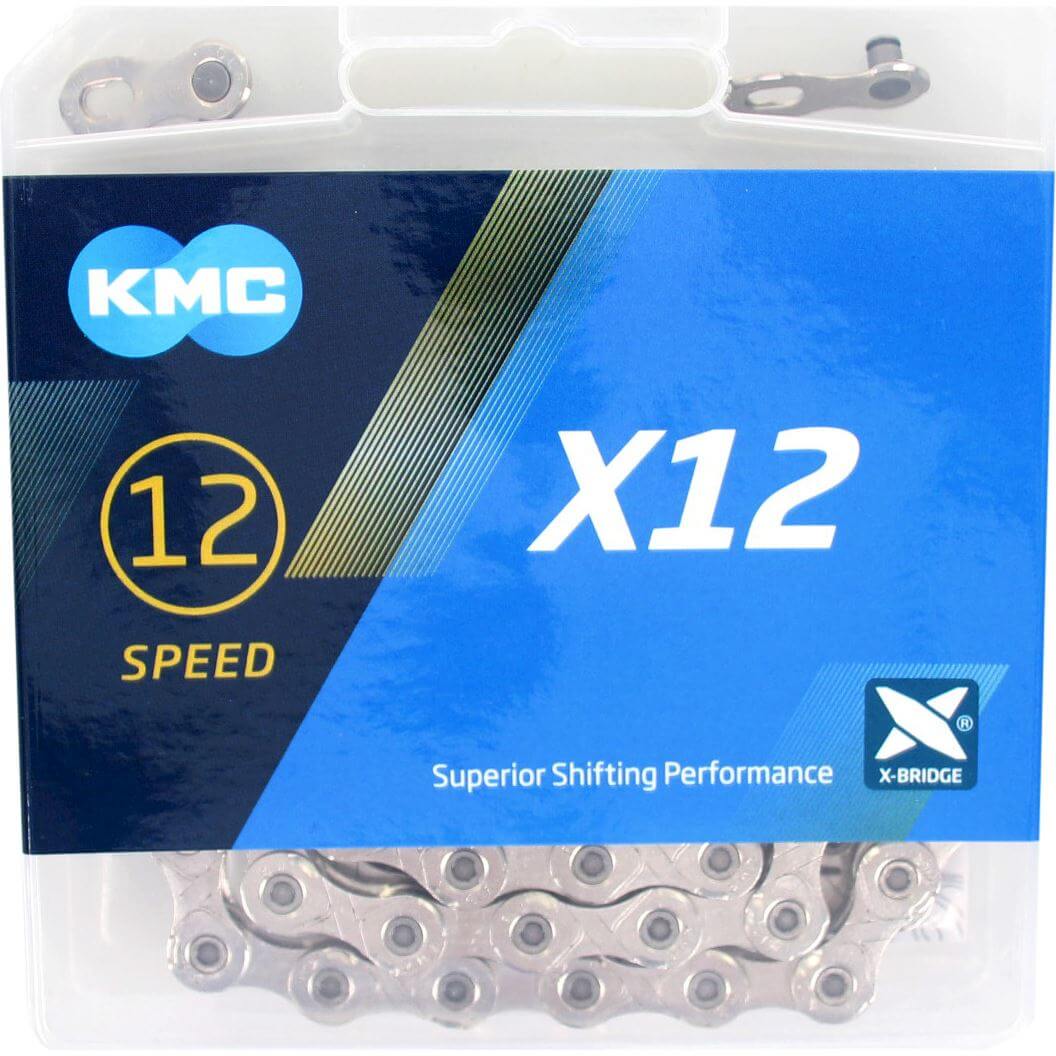 KMC Chain X12 Silver 126s KMC Chain X12 Silver 126s